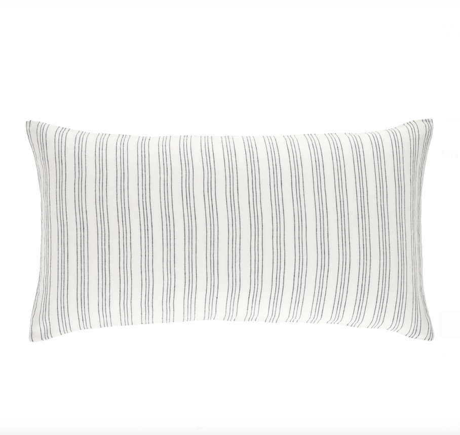 Linen Stripe Sham